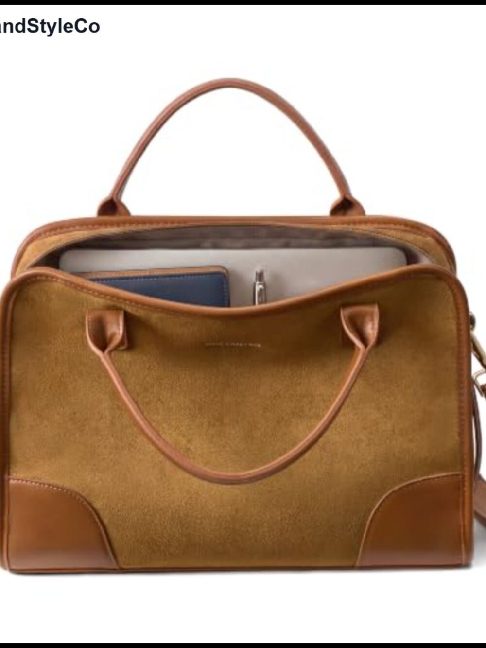 Leather Satchel Handbag Soft Structured Designer Crossbody Purse
